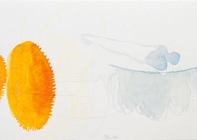 18 Marsa Alam Serie 2013, Aquarell, Bleistift auf Bütten, 15 x 24 cm