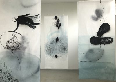 Fragile Balance, 2022, Installation im Ravensburger Atelier, Ausschnitt